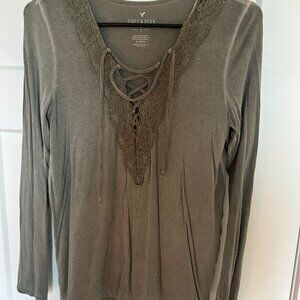 American Eagle Soft & Sexy Long Sleeve